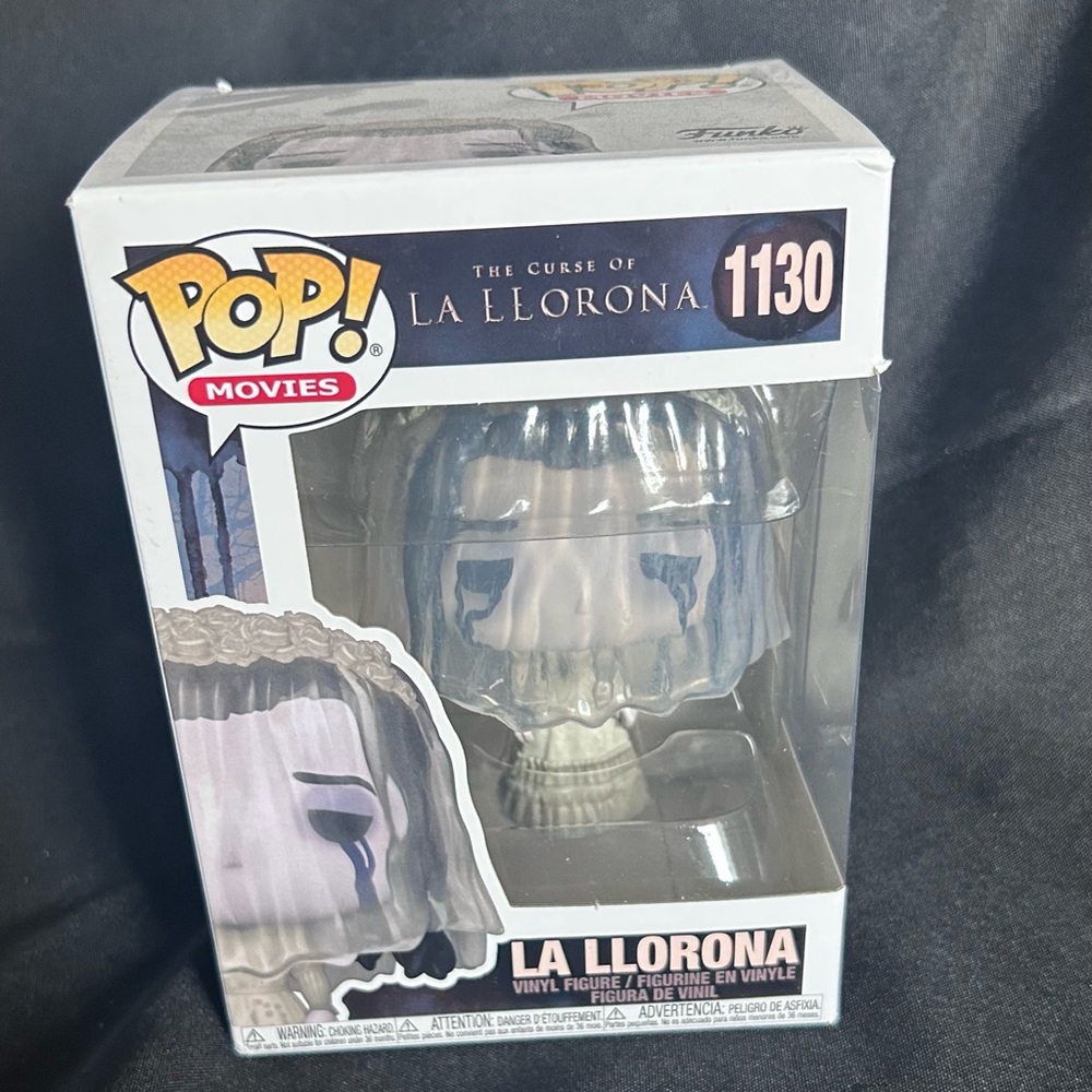 Funko Pop Movies La Llorona Figure in Gray and White